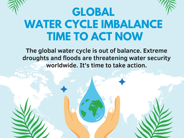 The Global Water Cycle is Out of Balance – Urgent Action Required